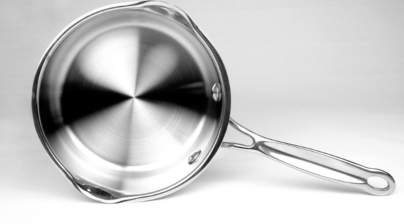 how to not stick on stainless steel pan